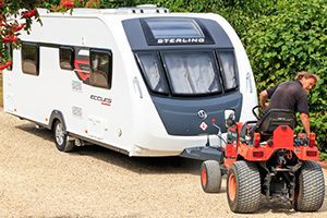 Valet parking service at Bath Chew Valley Caravan Park