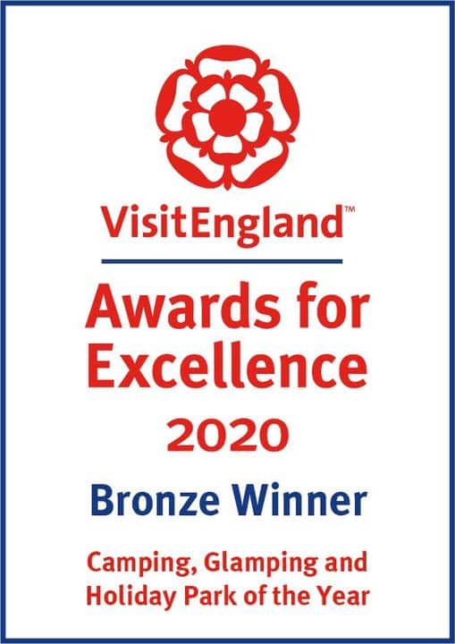 Visit England Awards for Excellence 2020 Bronze Winner