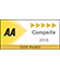 AA 5 pendent Campsite 2018 Gold