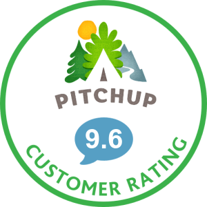 Pitchup Customer Rating 9.6/10