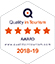 Quality in Tourism 5 Star, 2018/19