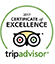 Tripadvisor certificate of excellence 2022