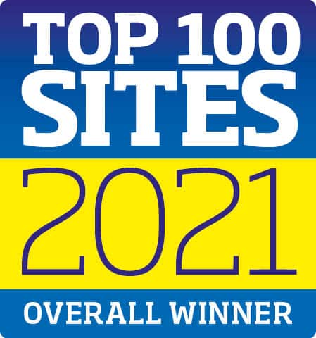 Top 100 Sites Overall Winner 2021