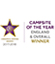 Campsite of the year England & overall winner 2017-18