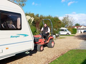 Valet Parking at Bath Chew Valley Caravan Park