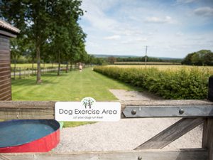 Old Oaks Touring camping & Glamping dog exercise area