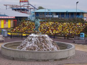 Skegness sailor statue