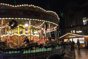 Carousel at Brimingham German Christmas Market