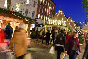 Christmas shopping in York