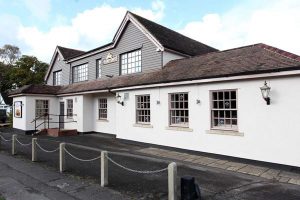 The Woodman pub near Back of Beyond Touring Camping & Glamping Park